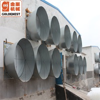 Ventilateur d'évacuation pour élevage de volailles, ventilateur d'économie d'énergie Goldenest, vente chaude, pour poulets de chair, poules reproductrices, poules pondeuses, élevage de reproducteurs
