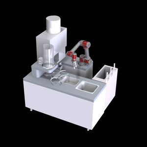 Brazo Robótico Inteligente para Preparar Fideos para Restaurantes, Máquina para Cocinar Fideos de Alta Potencia de 7500 W con Capacidad de Tolva de 10 kg - Product Image 3