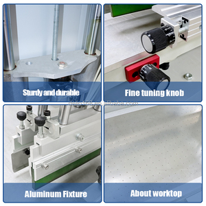 Dễ dàng vận hành bằng tay bán tự động mục đích kép máy in màn hình phẳng Điều kiện Mới Máy tính để bàn máy in áo thun - Product Image 5