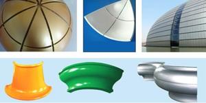 Paneles de Muro Cortina Curvos de Aluminio Contemporáneos con Recubrimiento en Polvo para Aplicaciones Exteriores en Edificios - Product Image 3
