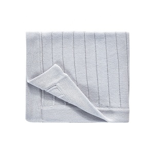 Sang Trọng Cashmere Giống Như Máy Có Thể Giặt Siêu Mềm Thêm Tốt Merino Len Sườn Đan Bé Chăn - Product Image 4