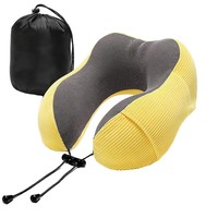 Oreiller orthopédique 3-en-1 en mousse à mémoire de forme pour le cou, les jambes et le dos, idéal pour les voyages, le bureau et le yoga, avec housse lavable – Vente en gros
