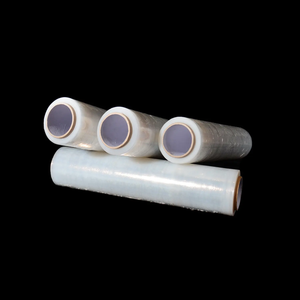 Customized <b>Black</b> Soft Moisture Proof PE LLDPE Stretch <b>Wrap</b> Film Roll for Pallet and Parcel Packaging - Product Image 1