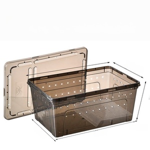 Boîte de reproduction pour reptiles en plastique transparent, boîte de transport pour gecko, serpent, araignée, boîte de reproduction pour reptiles - Product Image 4