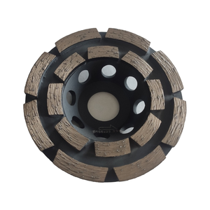 عجلة طحن من الألماس 4 بوصة/من من صف مزدوج لطحن الخرسانة والرخام - Product Image 3