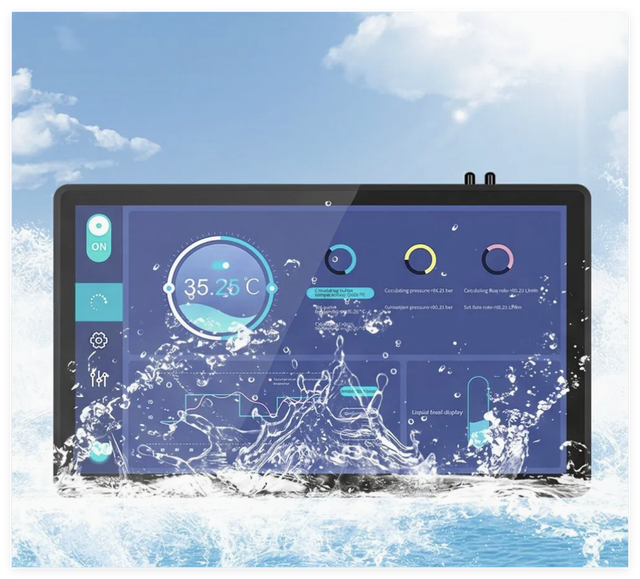 Industrial Mini PC with Touch Screen and Fanless Design