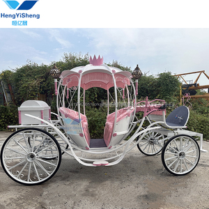 Chariot de transport spécial populaire HYS, élégant et confortable, de style européen, blanc, en forme de citrouille, avec design ajouré - Product Image 5