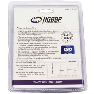 Plaquettes de frein à disque pour moto, avant et arrière, compatibles avec FA264 TOMOS <span class=keywords><strong>PGO</strong></span> - Product Image 6