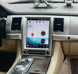 Navigation automobile <span class=keywords><strong>de</strong></span> style Tesla DOS 9,7 pouces pour <span class=keywords><strong>Jaguar</strong></span> XF 2007-2015, système multimédia Android pour <span class=keywords><strong>voiture</strong></span>, GPS, CarPlay sans fil, carte SIM 4G - Product Image 2