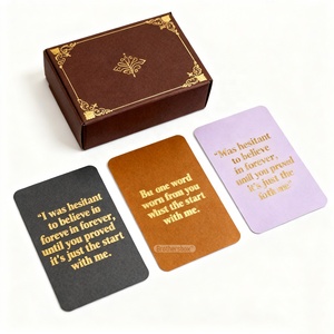 Cartas de Juego de Solitario para Adultos, Diseño Creativo de Fábrica, Cartas de Juego de Solitario Personalizadas para Parejas - Product Image 1