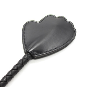 Fouet en cuir, jouet sexuel, fouet SM en forme de main pour femme adulte, approvisionnement direct en magasin, fouet en cuir, paume noire. - Product Image 2