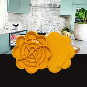 Alfombrilla de Silicona Ecológica de Grado Alimenticio para Perros, Antideslizante, Ayuda a Aliviar la Ansiedad y Mejorar la Digestión - Product Image 3