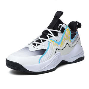 Chaussures de basketball pour hommes, idéales printemps-été, pour adolescents, étudiants, compétitions sportives, entraînement, et chaussures de sport tendance pour les amoureux. - Product Image 3