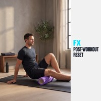 Rouleau en mousse élastomère thermoplastique haute densité FX Wholesale pour le yoga, le Pilates, le massage musculaire, la remise en forme, la rééducation et la physiothérapie