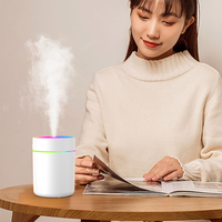 Vente en gros petit humidificateur portatif à brume colorée Mini 180Ml H2O humidificateur à ultrasons Usb humidificateur d'air de voiture