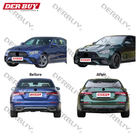 Kit carrosserie de haute qualité pour Mercedes Classe E W213 Facelift, pare-chocs avant/arrière, pour modification de voiture sport E63 AMG