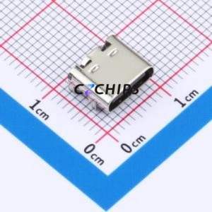 TYPE-C-018-16P USB Connector SMD Connector ( Connector Type: Type-C )( Gender: Female )( Mounting Type: Horizontal Mount ) - Product Image 1