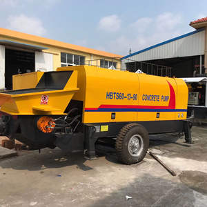 Pompe à béton moteur diesel pompe bétonnière moteur diesel HBT60 pompe de remorque à béton à vendre - Product Image 3