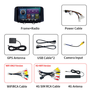 Pantalla de 10 Pulgadas para Hyundai Encino <span class=keywords><strong>Kona</strong></span> 2018~2019, Sistema GPS para Automóvil, Cámara de Reversa, Apple <span class=keywords><strong>CarPlay</strong></span> Inalámbrico, Autoradio Multimedia - Product Image 2