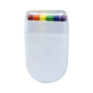Petit crayon de peinture corporelle 6 couleurs pour le visage, motifs arc-en-ciel, graffiti facial, peinture pour activités de groupe - Product Image 6
