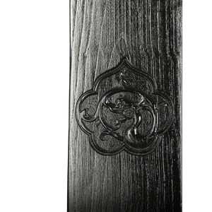 Reproduction antique chinoise en bois massif d'orme recyclé <span class=keywords><strong>noir</strong></span> <span class=keywords><strong>fauteuil</strong></span> à dossier <span class=keywords><strong>rond</strong></span> meubles de salon - Product Image 4