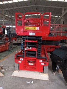 Plateforme élévatrice à ciseaux automotrice à économie d'énergie 220V 380V, équipement de levage portable pour espaces d'atelier étroits - Product Image 3