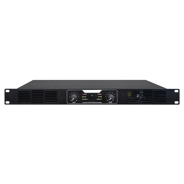 Dropshipping 2 Channels Customization AM100 Black Mini 2*200w Class D Audio Power Amplifier
