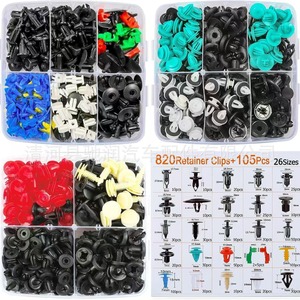 Car Retainer <b>Clips</b> Kit 820Pcs 26 Sizes Universal Auto Fasteners For Bumper Door Panel Repair - Product Image 3