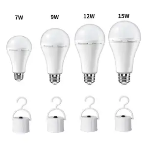 Sud Africa Best Powered Emergency Led Bulb Light lampadina ricaricabile da campeggio 7W Led lampadina di emergenza in vendita fornitori