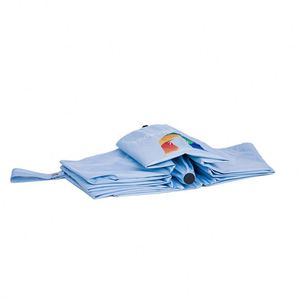 Parapluie de golf promotionnel imperméable à trois plis en pongé 190T avec logo personnalisé, pliable et résistant au vent - Product Image 3