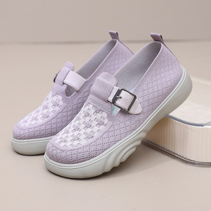 Chaussures de marche pour femmes, à enfiler, légères, respirantes, antidérapantes, baskets décontractées, chaussures pour femmes - Product Image 4