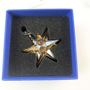Adorno de Estrella de Cristal Brillante para Decoración Colgante de Árbol de Navidad - Product Image 5