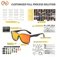 TWOOO T1803 OEM et ODM Nouvelles Lunettes de Soleil Polarisées Tendance Transfrontalière Style Célébrité Internet Vente en Gros Usine