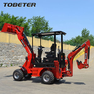 Tobeer wz10-08 08 <span class=keywords><strong>backhoe</strong></span> עירוני רב תכליתי לועסים מיני מעמיס עם ציוד טעינה עמיד ללבוש - Product Image 6