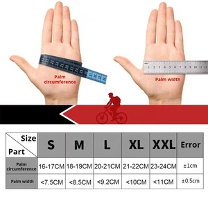 도매 다섯 손가락 모토 크로스 레이싱 장갑 먼지 자전거 모토 크로스 내리막 산 야외 스포츠 장갑 - Product Image 6