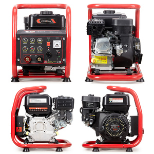 Poste à Souder et Génératrice Portatifs 180HT à Essence 20-180A CC 220V 1KW, pour Électrodes <span class=keywords><strong>de</strong></span> 2.5-4.0mm, Outil Électrique d'Extérieur - Product Image 2