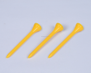 Plastic Golf Tees Plastic Sell Well New Type 70mm Plastic Wholesale Custom Logo Plastic Golf Tees