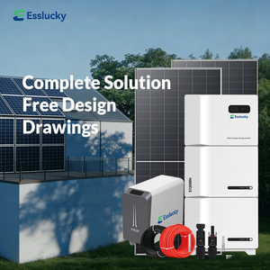 Sistema Solar de 12kW, Proyecto Llave en Mano con Batería para Energía Doméstica - Product Image 5