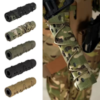 Manchon de camouflage tactique simple en nylon pour équipement de chasse et de CS en extérieur