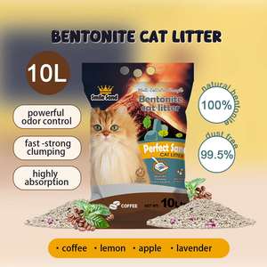 ทรายแมว Factory Cat Sand Coffee แข็งตัวดี ฝุ่นน้อย สำหรับแมว ทรายเบนโทไนต์ธรรมชาติ - Product Image 1