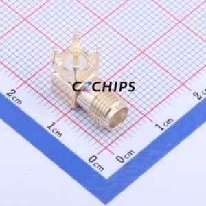 HJ-SMA508 RF Coaxial Connector Through hole Component (THT) Connector Board-to-Board Inner Hole 1 SMA - Product Image 1