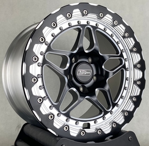 <span class=keywords><strong>ล้อ</strong></span>รถแข่งแบบ Drag Racing สำหรับออฟโรด ขนาด 5x112 5x120 5x139.7 ขอบล้อแบบ Beadlock ขนาด 17 18 นิ้ว ผลิตจา<span class=keywords><strong>ก</strong></span>วัสดุอัลลอยด์ฟอร์จ สำหรับรถมัสแตง คามาโร คอร์เวทท์ และ GT-R - Product Image 2