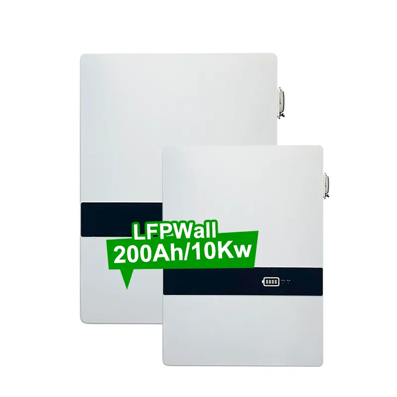 Batterie lithium LiFePO4 de batterie externe murale Sungeter 10Kwh 48V 200AH 5KWH 3KWH