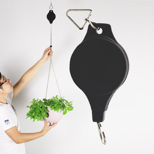 Ganchos de cesta para colgar, percha retráctil para plantas, ganchos alimentadores de flores y pájaros para jardín, superventas - Product Image 3