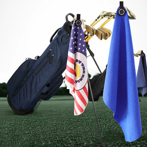 2025 populaire gaufre microfibre brodé <span class=keywords><strong>Golf</strong></span> Club Logo sport serviette doux coton <span class=keywords><strong>Golf</strong></span> cadeau - Product Image 6