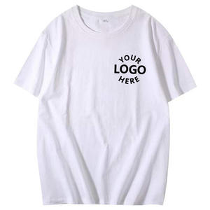 Vente en gros de t-shirts streetwear décontractés pour hommes, t-shirts à la mode imprimés à motifs vierges, en polyester/coton/fibre de bambou - Product Image 4