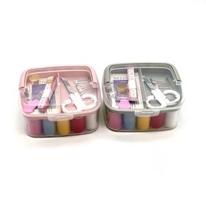 Portable Household <b>Mini</b> Sewing <b>Kit</b> Hand Stitching PP <b>Tool</b> Storage Box with Mending Line for Home Use - Product Image 2