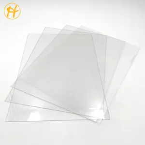 Guter Preis A4 transparentes starres Kunststoff-PVC-Blatt für Papier abdeckung