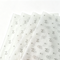 Papier de soie recyclé pour vêtements, logo personnalisé disponible, vente en gros, adapté pour l'emballage de vêtements, de chaussures et de cosmétiques