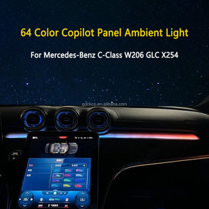 Voorste Dashboard Omgevingslicht Voor Mercedes Benz C-Klasse W206 Glc X254 Dynamische Voorpassagier Decoratief Licht - Product Image 6